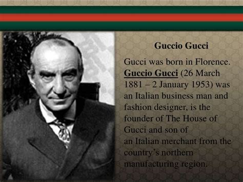 who is the founder of gucci clothing|what year was gucci founded.